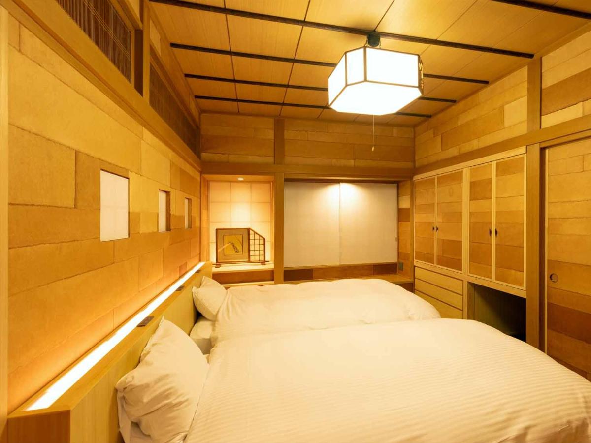 Twin Room with Tatami Area with Hot Spring Bath and Open-Air Bath