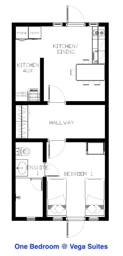 Suite 01, Vega Suites @ Echoland - B&B