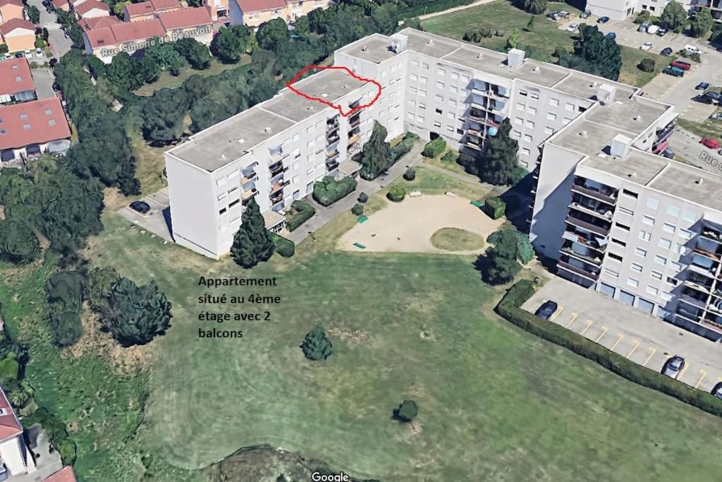 Résidence du Parc de Lyon Est 102m2 pkg free - Chambres d’hôtes