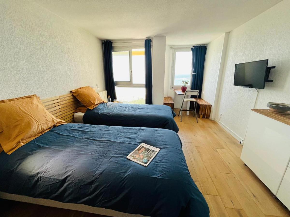 Biarritz - Residence Victoria surf - Vue sur mer - B&B Biarritz