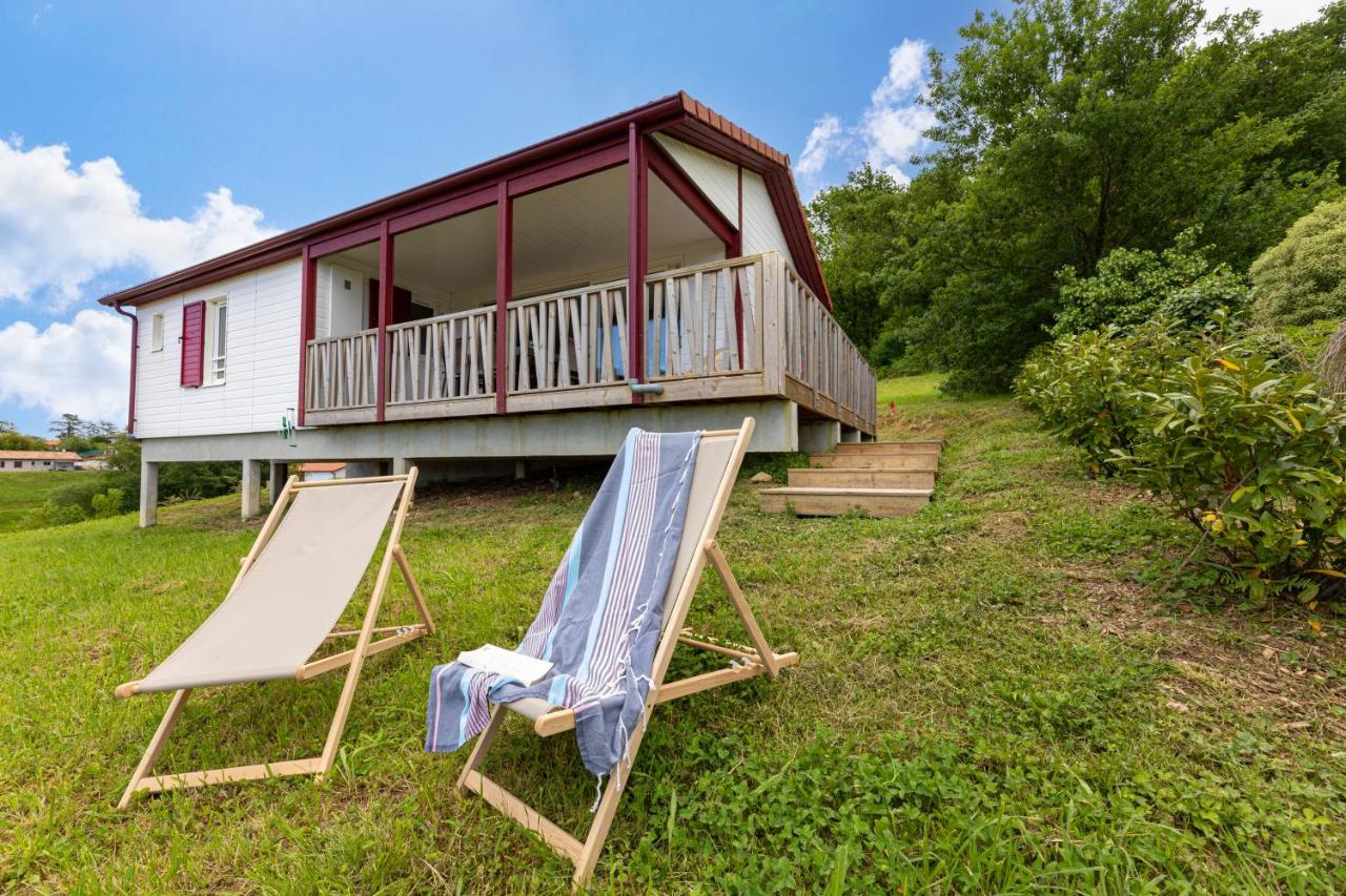 Chalet ILUNA 2 à 6 pers chambre parentale 2sdb piscine 30 min des plages - Ferienwohnung Hasparren