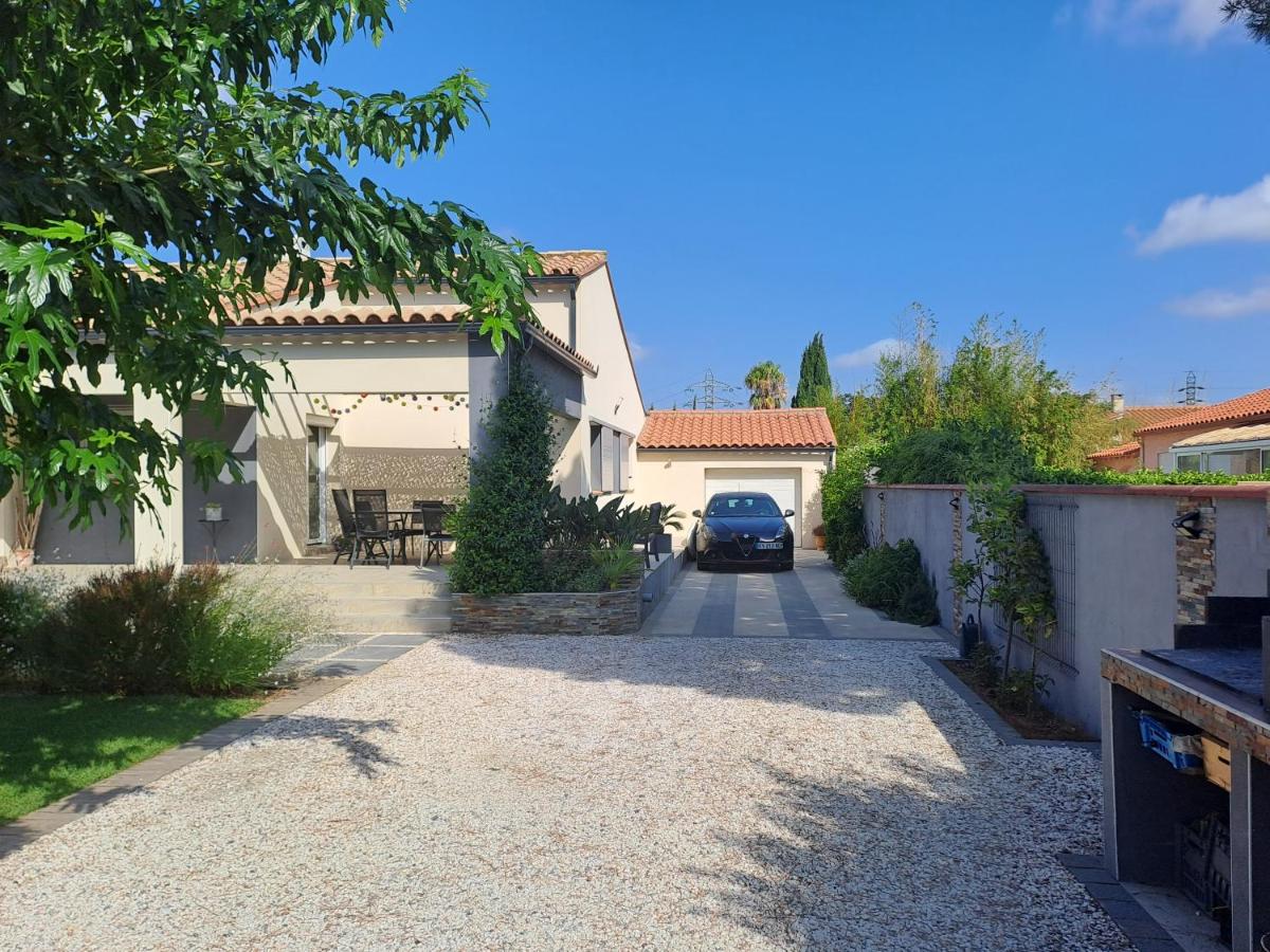 Belle villa avec piscine vue montagne à 10 mn de la mer à Argeles - Chambres d'hôtes Argelès-sur-Mer