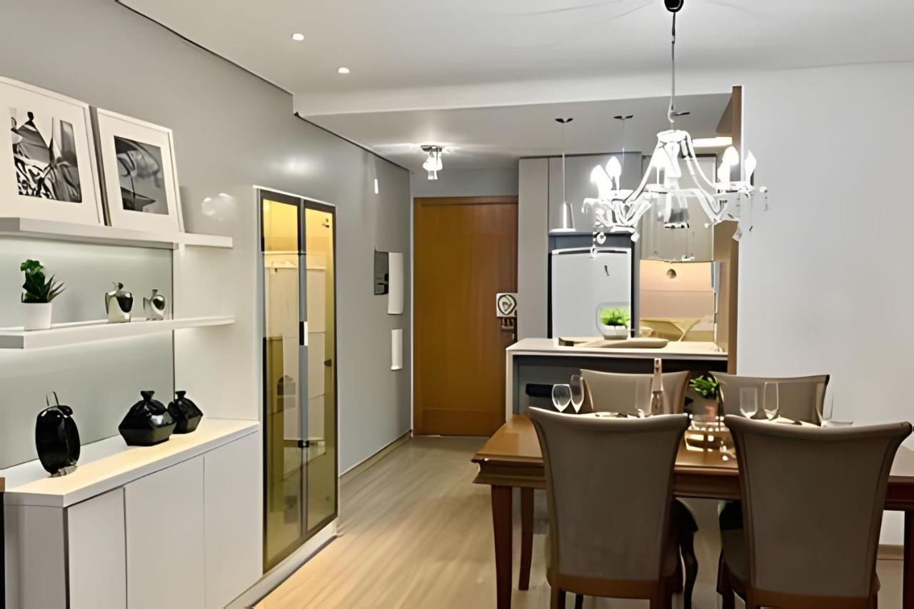 Charmoso Apto com piscina aquecida e lareira. - Ferienwohnung