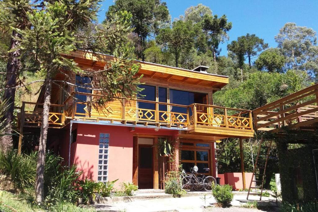 Cabana do Pinhão completa, CALEFAÇÃO 3 SUÍTES - Ferienwohnung