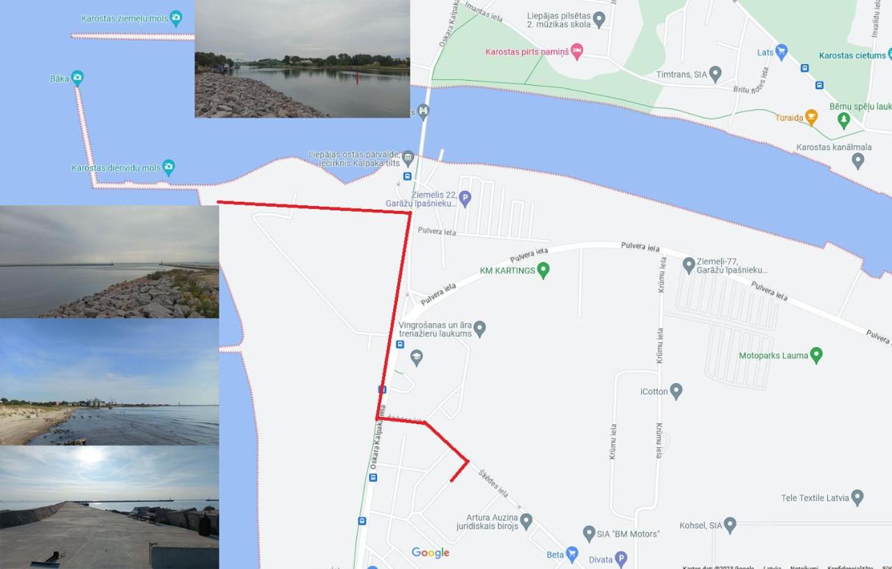 Apartment near from ferry port - Ferienwohnung Liepāja