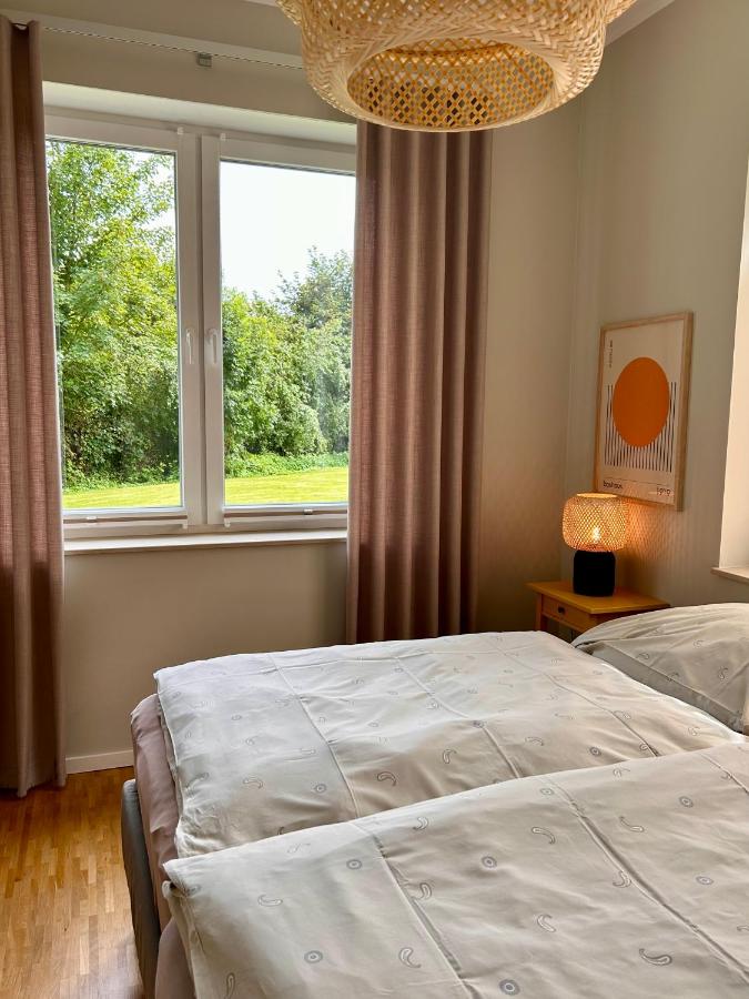 Apartment mit 2 Schlafzimmern und Gartenblick