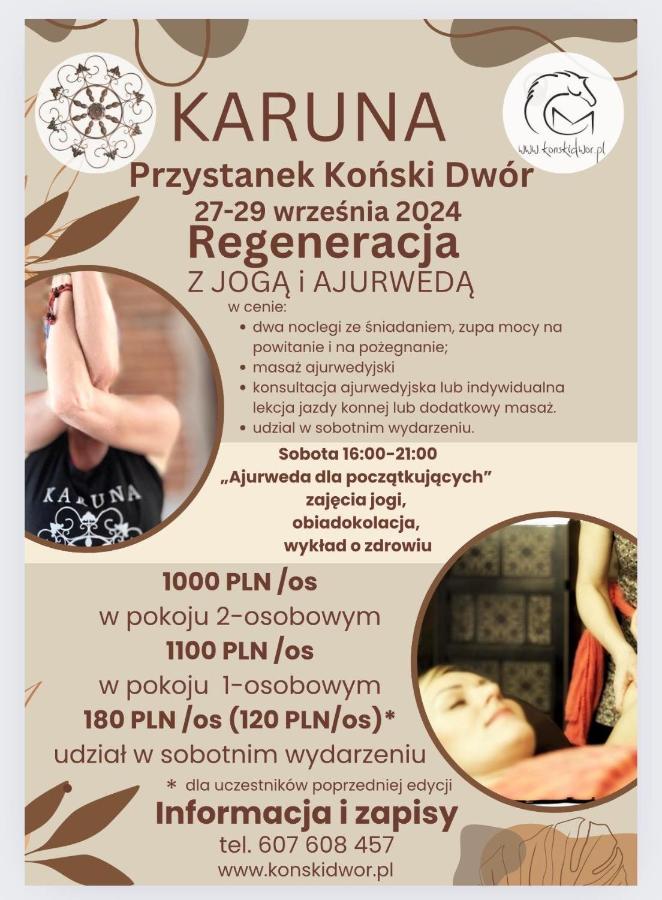 Agroturystyka Karuna - Ajurweda i Joga - w Końskim Dworze - Ferienwohnung