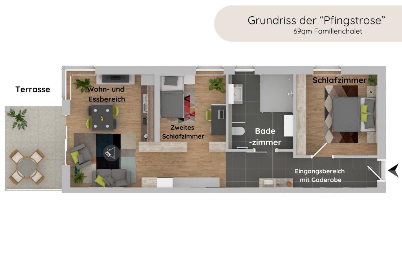Apartamento con terraza