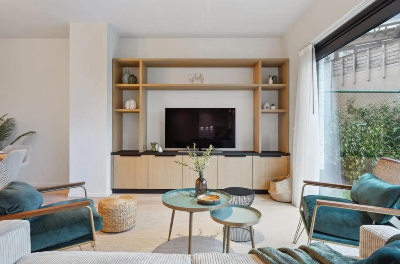 Triton luxe gelijkvloers appartement met tuin en gratis garage - Chambres d'hôtes Knokke-Heist