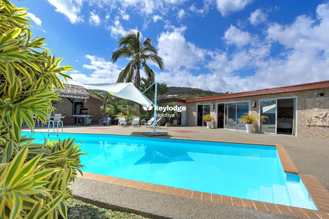 Chez Jab - villa avec piscine partagée - à 2 mins de la plage - Boucan Canot - B&B Saint-Paul