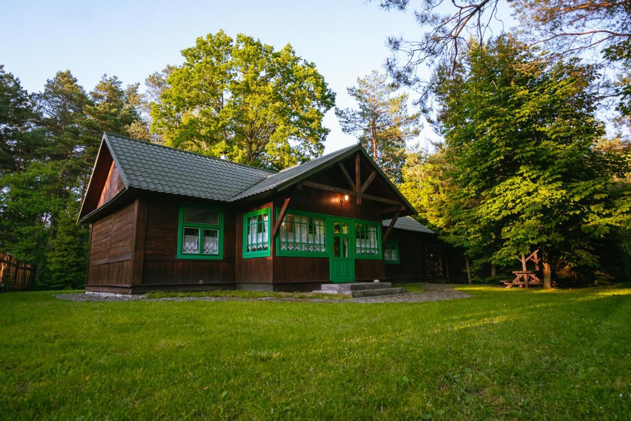 Chata w Leśnych Pieleszach - sauna & balia z jacuzzi na wyłączność - Chambres d'hôtes Łukawica