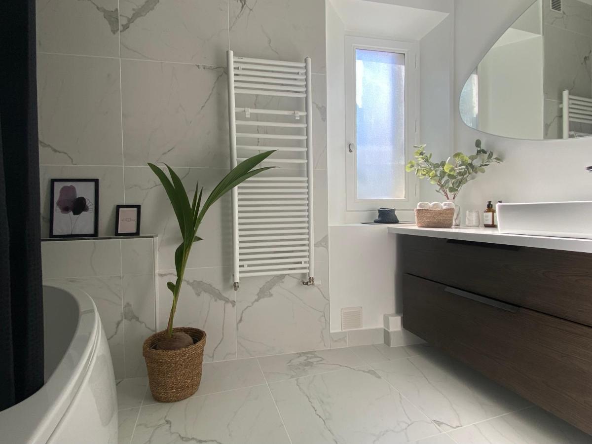 Maison de ville-idéale pour les déplacements pros-35min Paris-versailles-Giverny- - B&B La Falaise