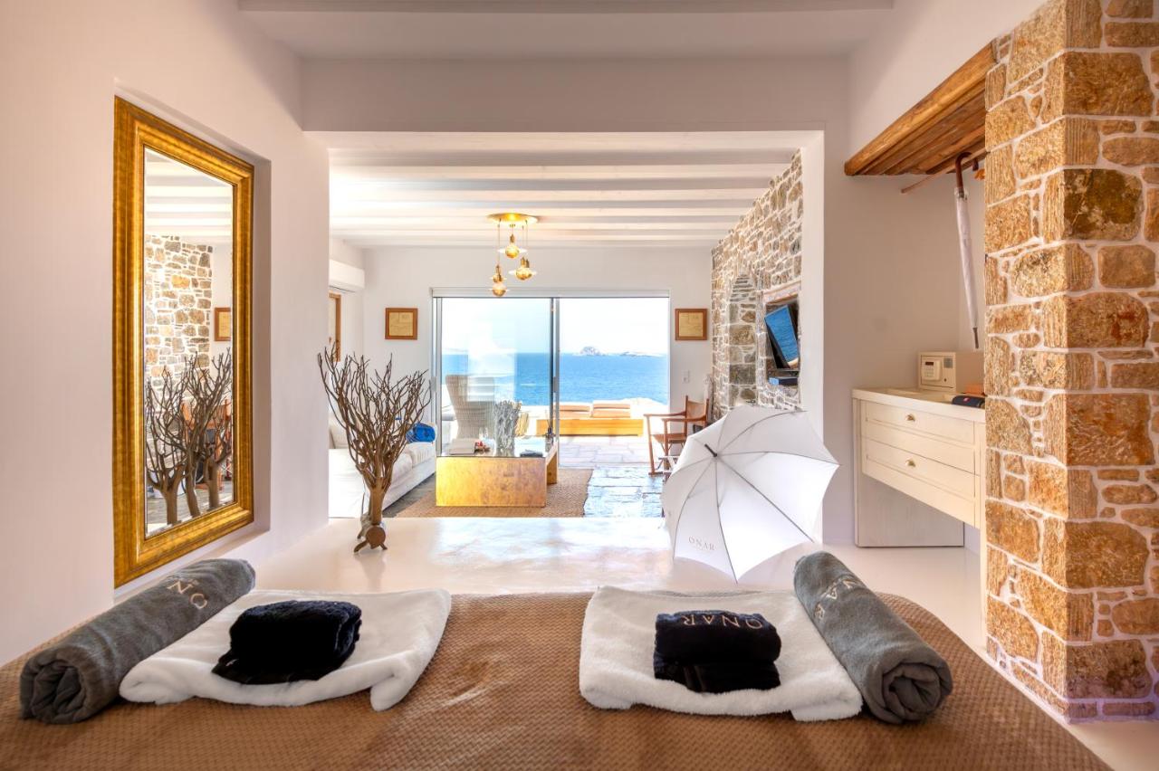 Präsidentensuite mit Whirlpool im Freien und Meerblick