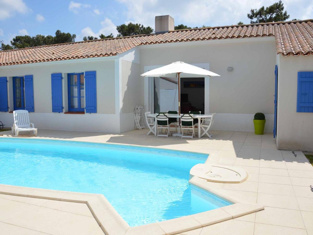 Villa calme avec piscine privée, animaux admis, WiFi - FR-1-323-552 - Ferienwohnung Saint-Jean-de-Monts