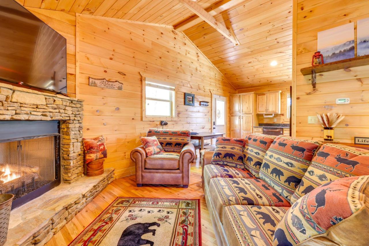 Blue Ridge Mountain Cabin Rental with Fire Pit! - B&B