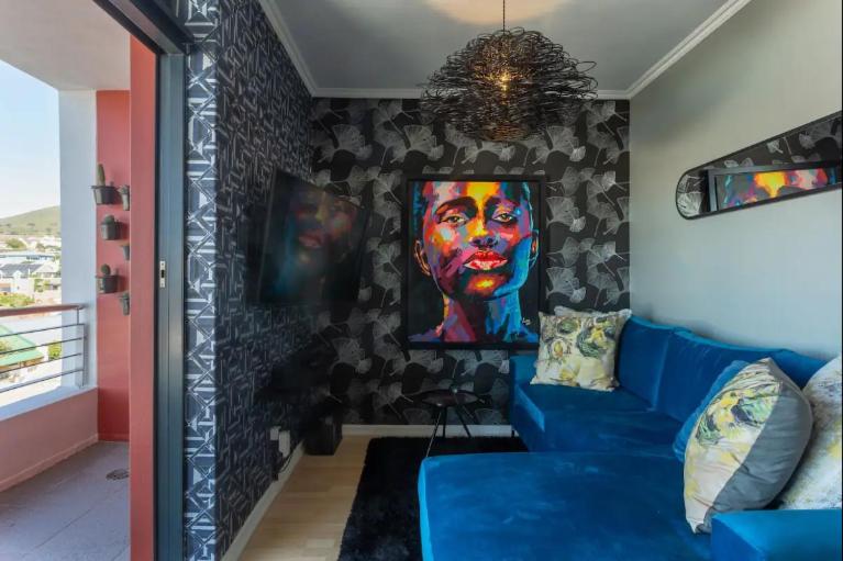 One-Bedroom Apartment with Balcony and Mountain View  