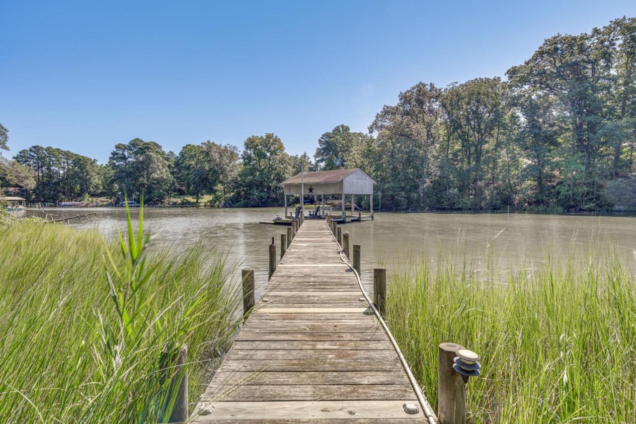Waterfront Urbanna Home w/ Private Dock - B&B Urbanna