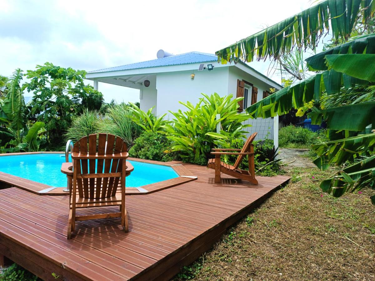 Kaz a Klemence Gite creole avec piscine et table dhotes a Anse Bertrand - B&B