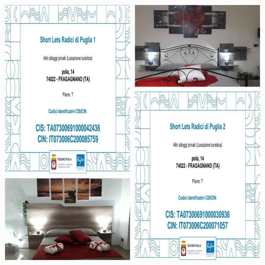 SHORT LETS Radici di Puglia - Ferienwohnung