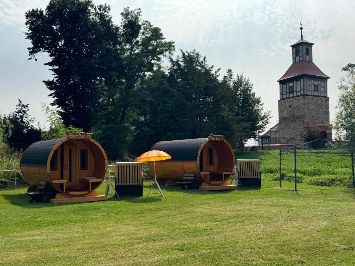 Heinrich's Schlaffässer im Nuthegarten - Ferienwohnung
