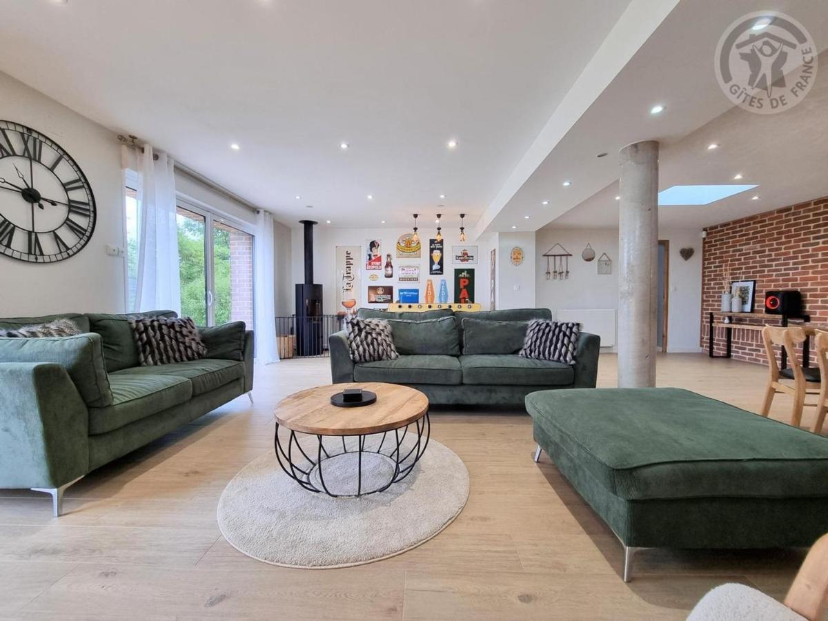 Maison avec grand jardin clos, baby-foot, barbecue, garage, Wi-Fi - Calme et confort en Flandre - FR-1-510-221 - B&B