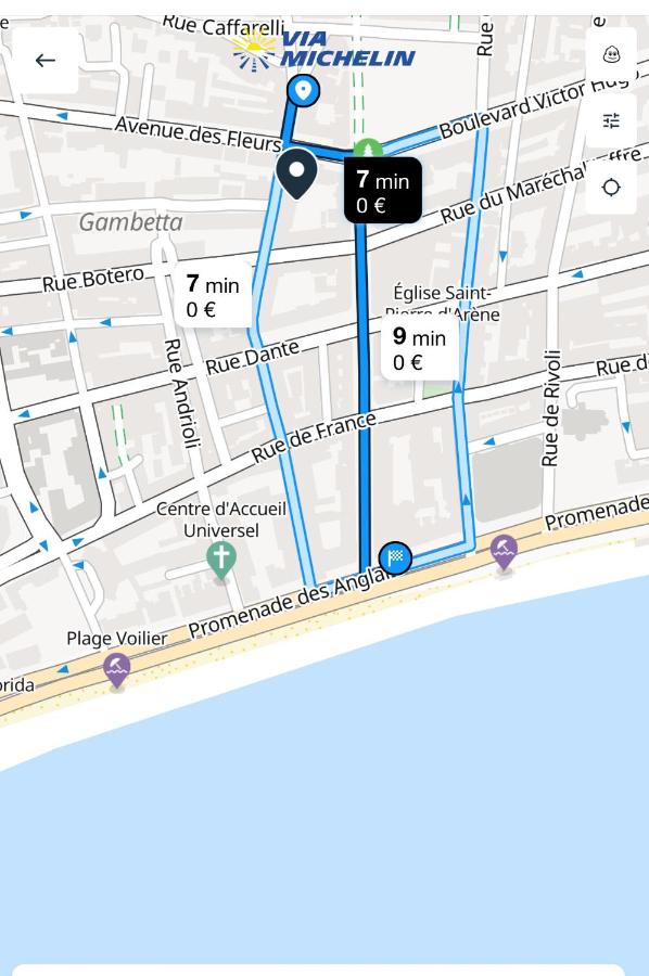 Appartement 3 pieces proche du Negresco - B&B Nizza