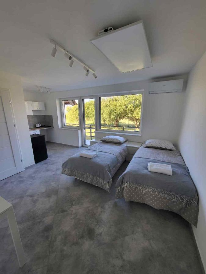 Tweepersoonskamer met 2 Aparte Bedden en Balkon
