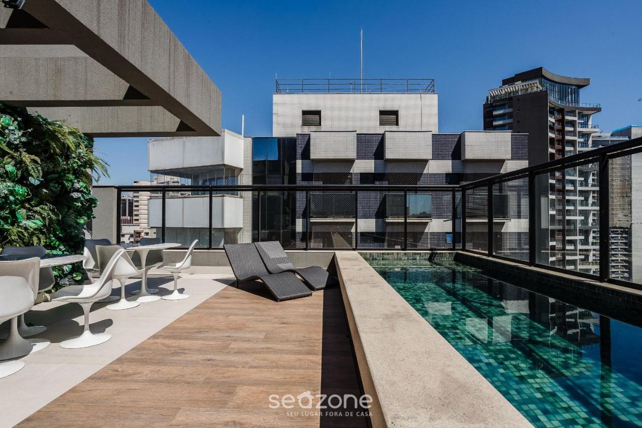 Apto moderno c/ piscina próximo ao Shopping BIA035 - Chambres d'hôtes São Paulo