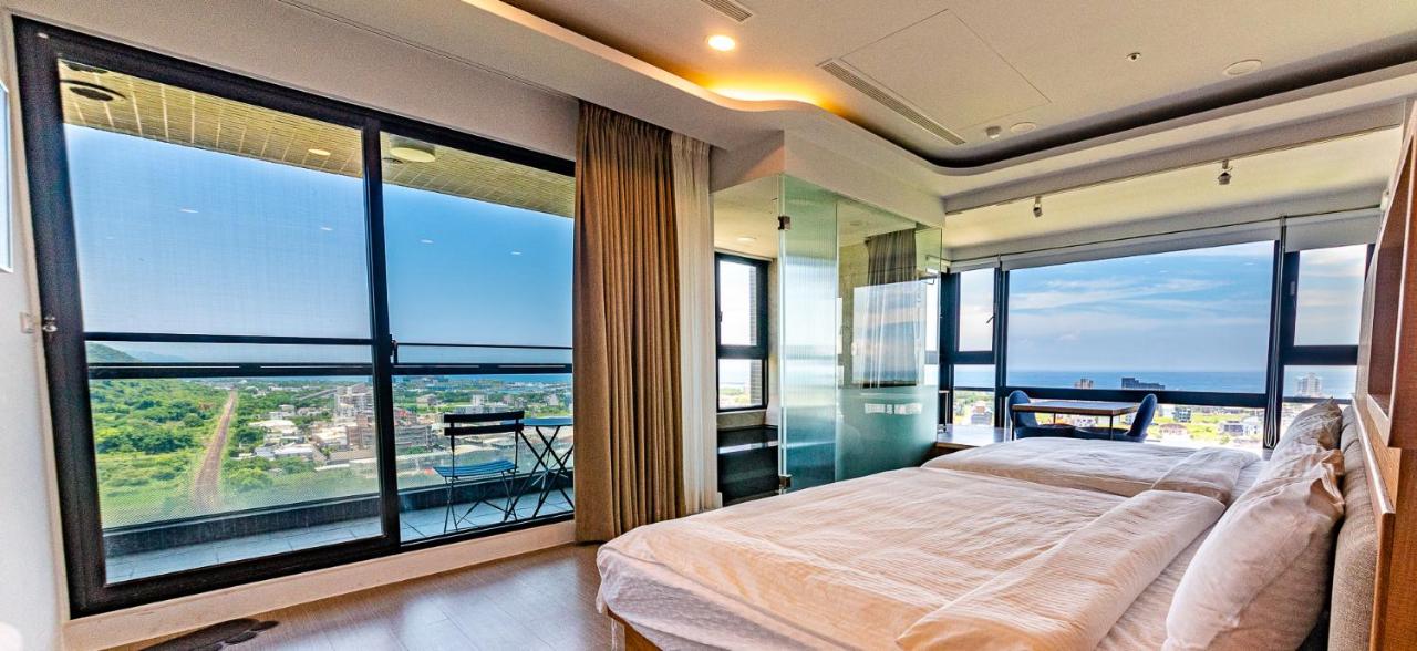 Vierbettzimmer mit Meerblick