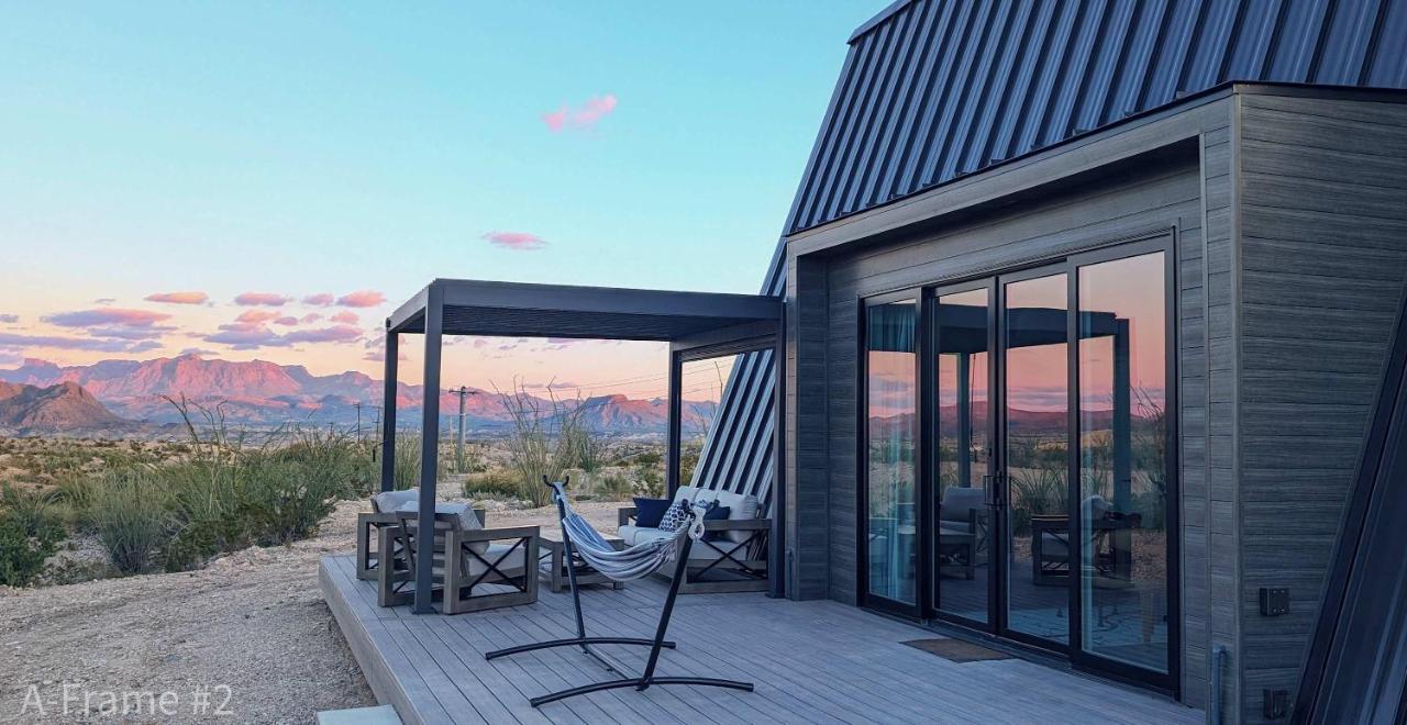 Stardust Big Bend Luxury A-Frame#3 with a fab view - Ferienwohnung Terlingua