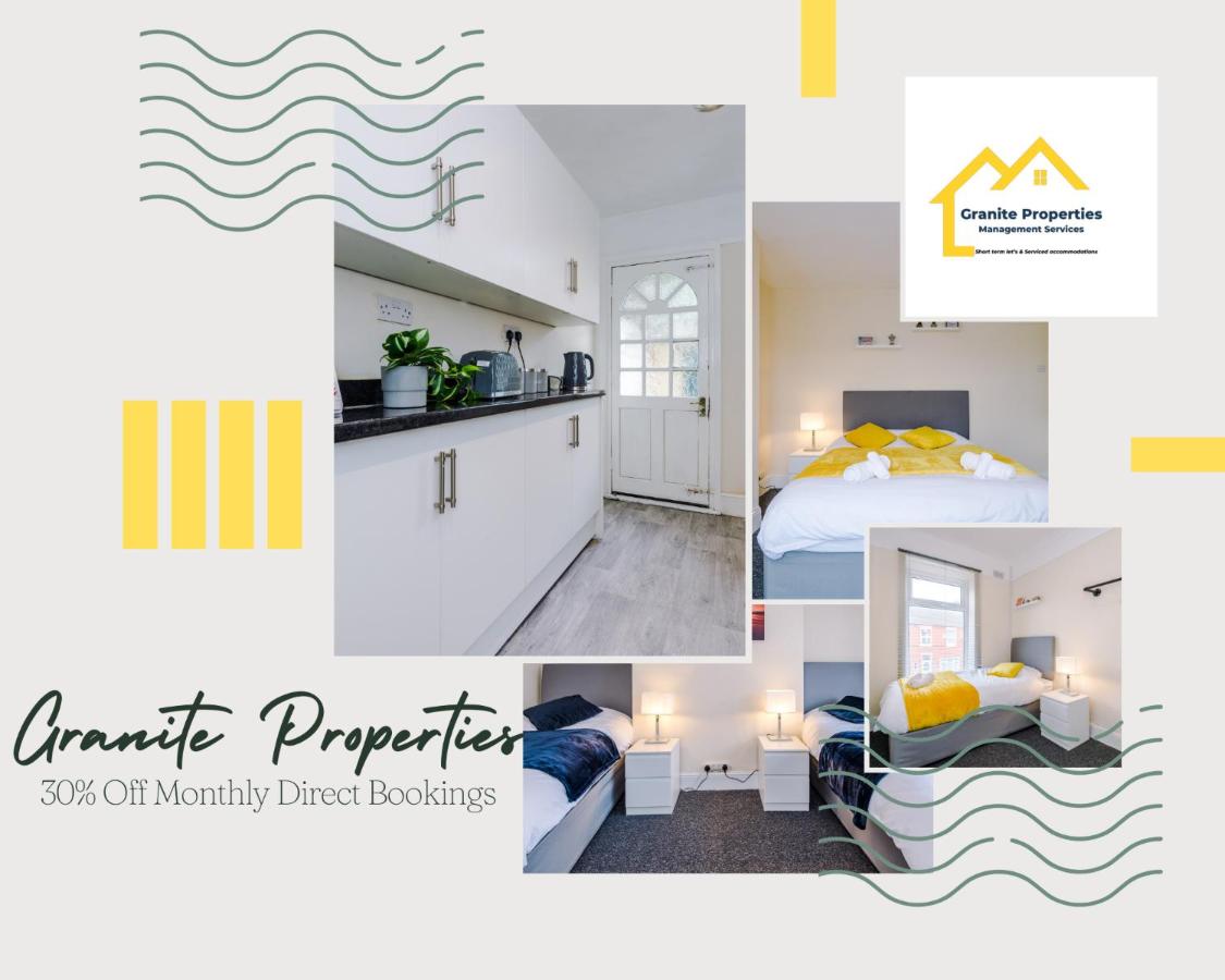 Modern 2BR Hub - Free Parking - Monthly 22 Percent Off - Chambres d'hôtes Wallasey