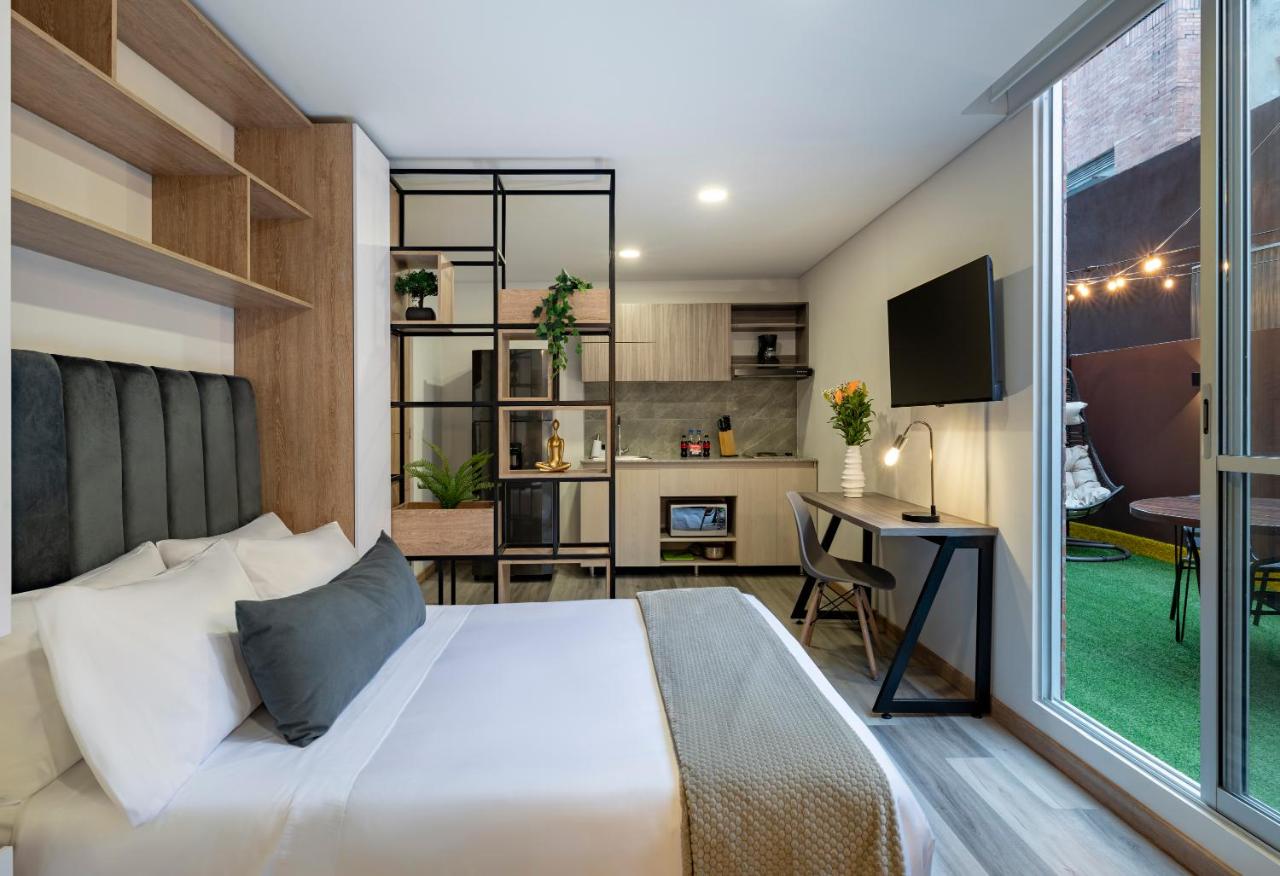 Apartamento con vistas al jardín
