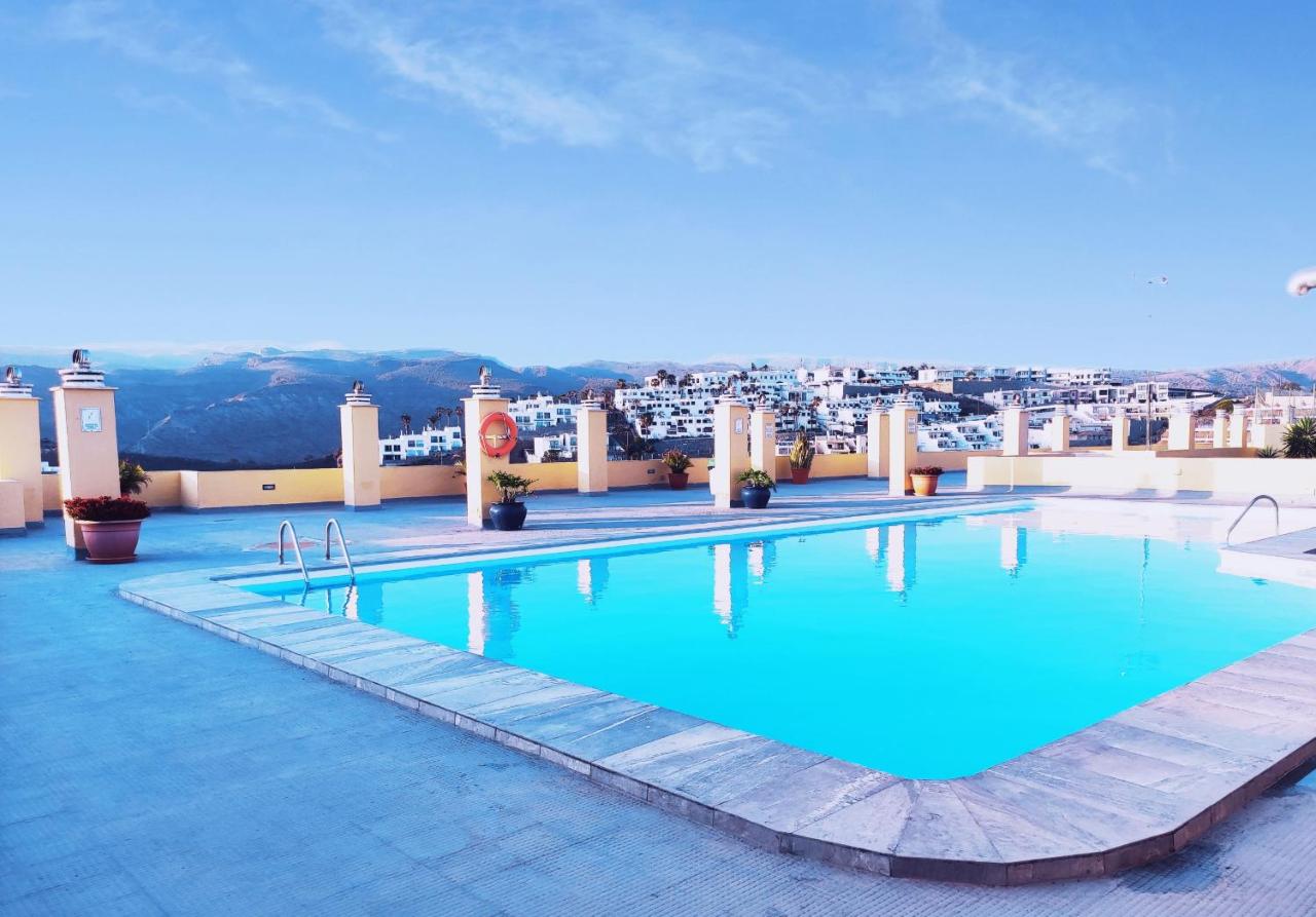 Private Solarium Home Beach Views - Jacuzzi - B&B Mogán
