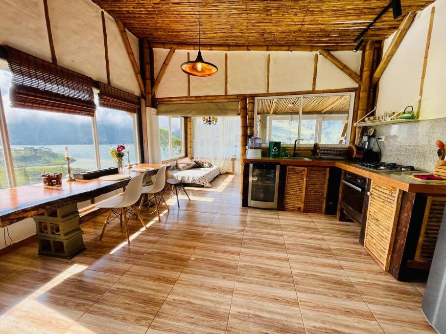 Natural Tiny house , frente al lago - Ferienwohnung Calimita