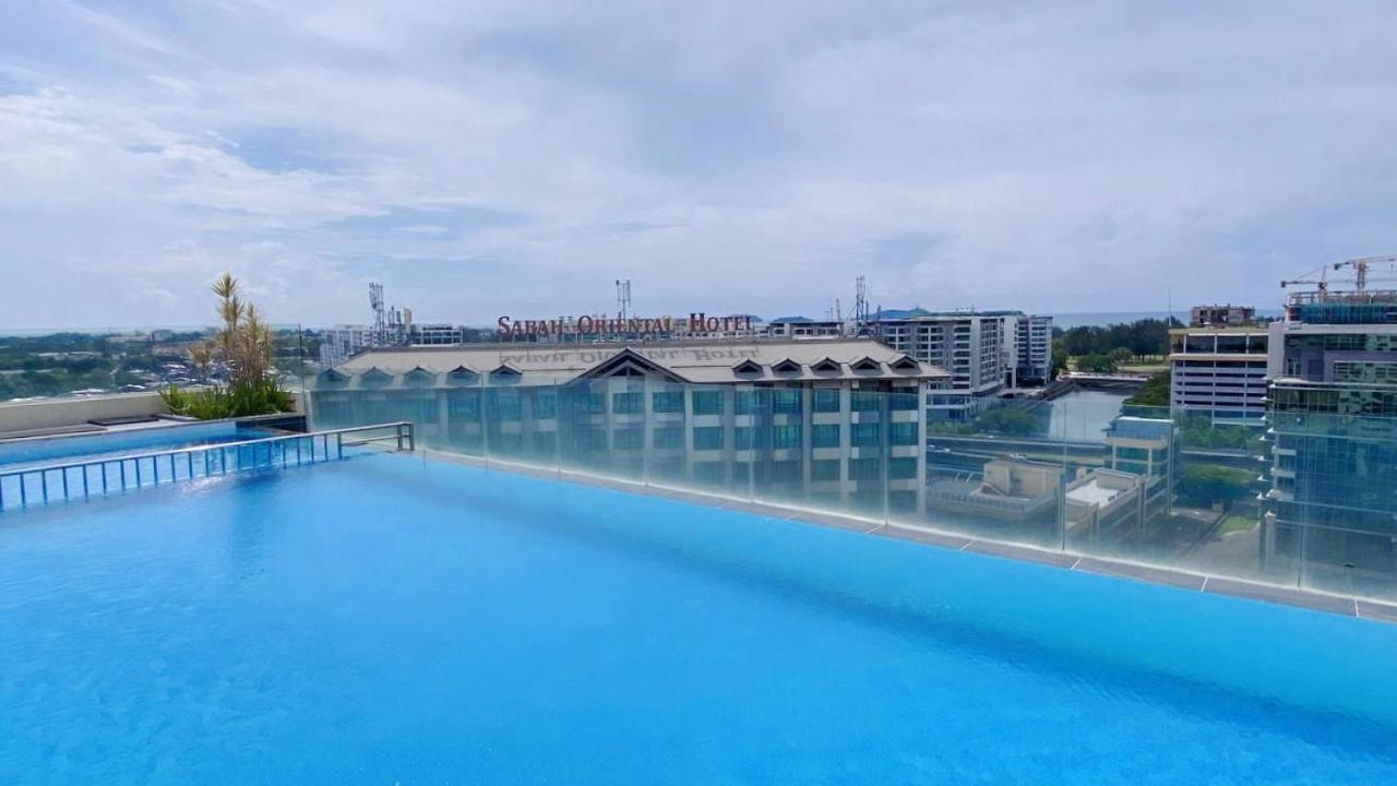 Sky Suite Kota Kinabalu-2R1B-6 Pax-5MinsDrive-Imago,SuteraAve,Riverson,KKTimeSquare - Ferienwohnung Kota Kinabalu