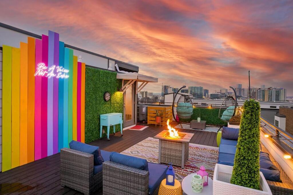 Nashville Skyline Rooftop South Gulch - Chambres d’hôtes Nashville