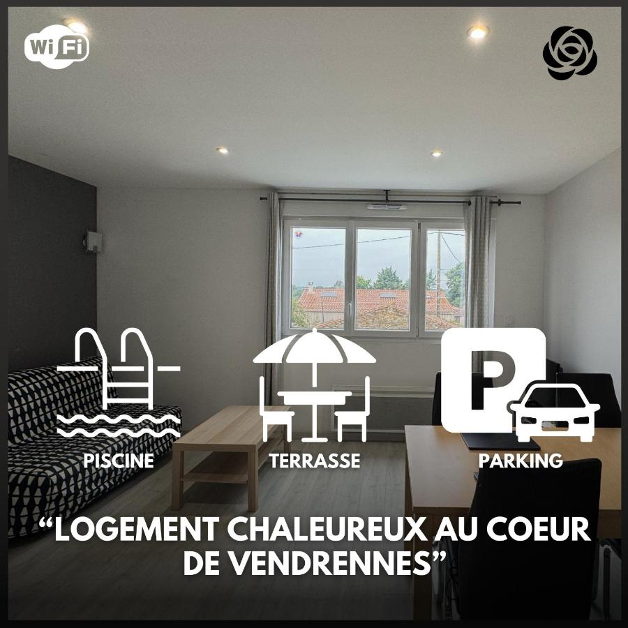 Domaine des 5 Roses - Rose Sombre - Ferienwohnung La Guierche