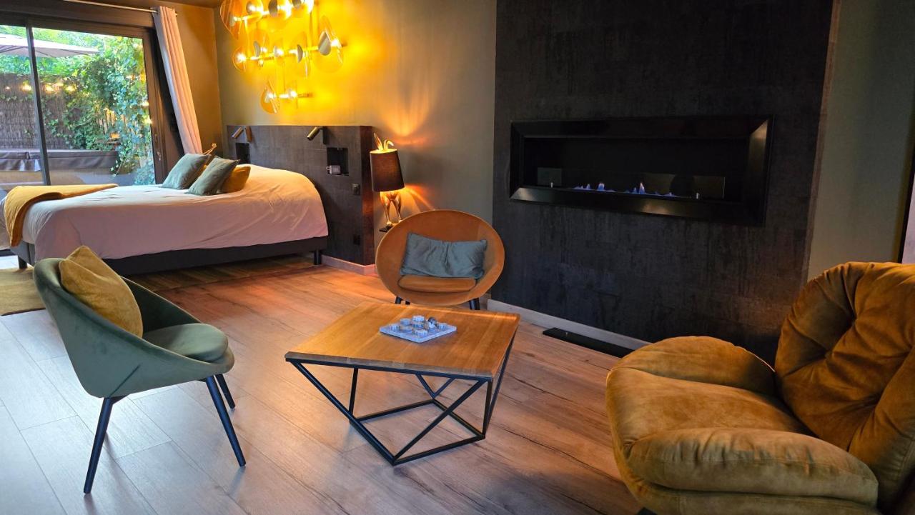 L'Instant Présent, Gîte romantique, cottage and spa - Ferienwohnung