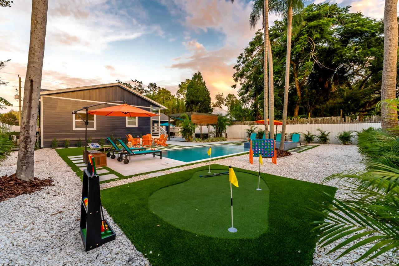 Villa Tessa Sleeps 12 Pool Spa Mini Golf Games Near Beaches AMI & IMG Pet OK - Ferienwohnung