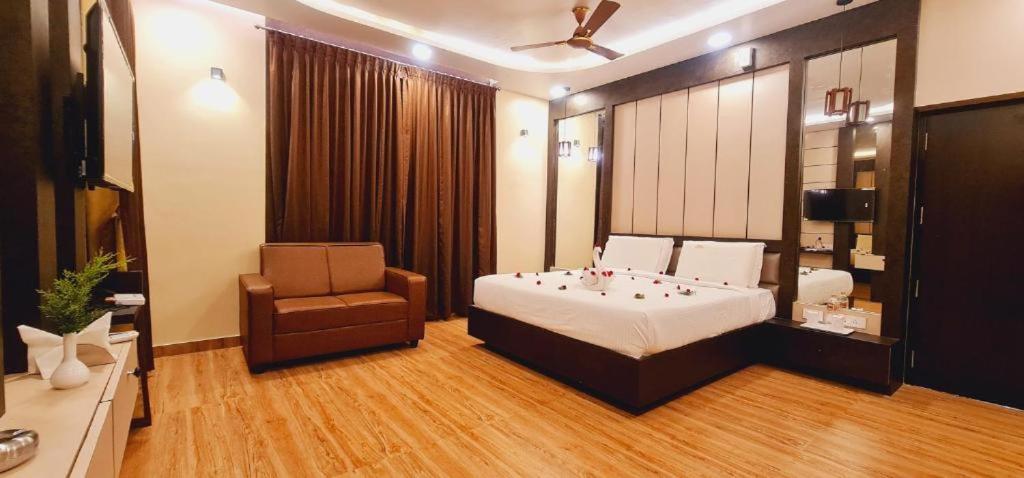 Familiekamer met Uitzicht op de Bergen