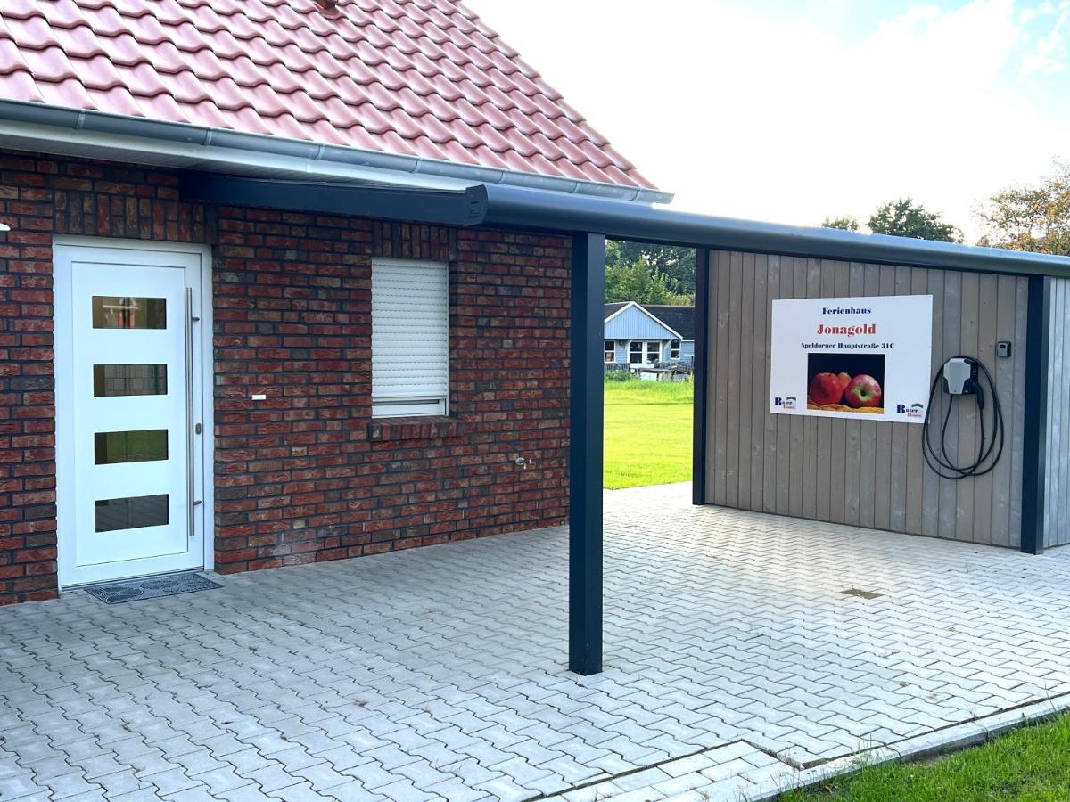 Ferienhaus "Jonagold" Meppen Ebenerdig Carport Terrasse Free WiFi 2 Schlafzimmer Küche Gäste-WC Wallbox - B&B