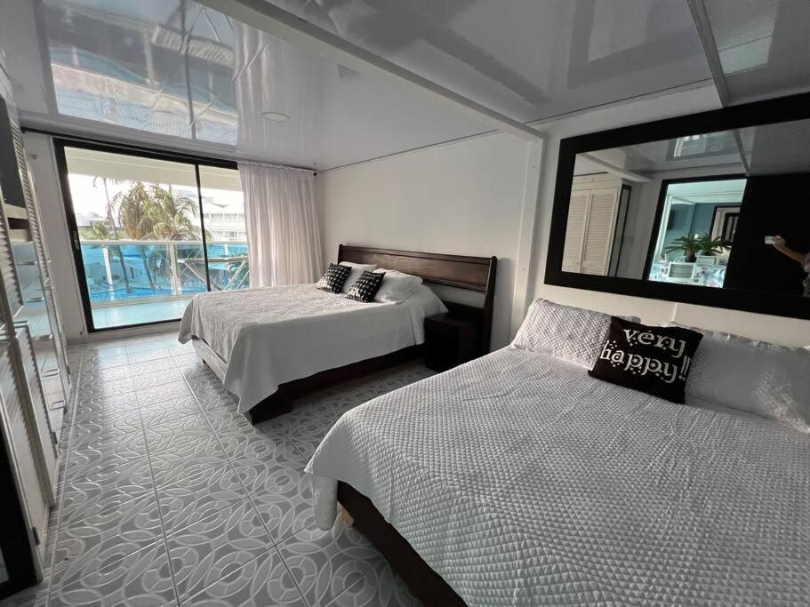 One-Bedroom Apartment with Balcony and City View