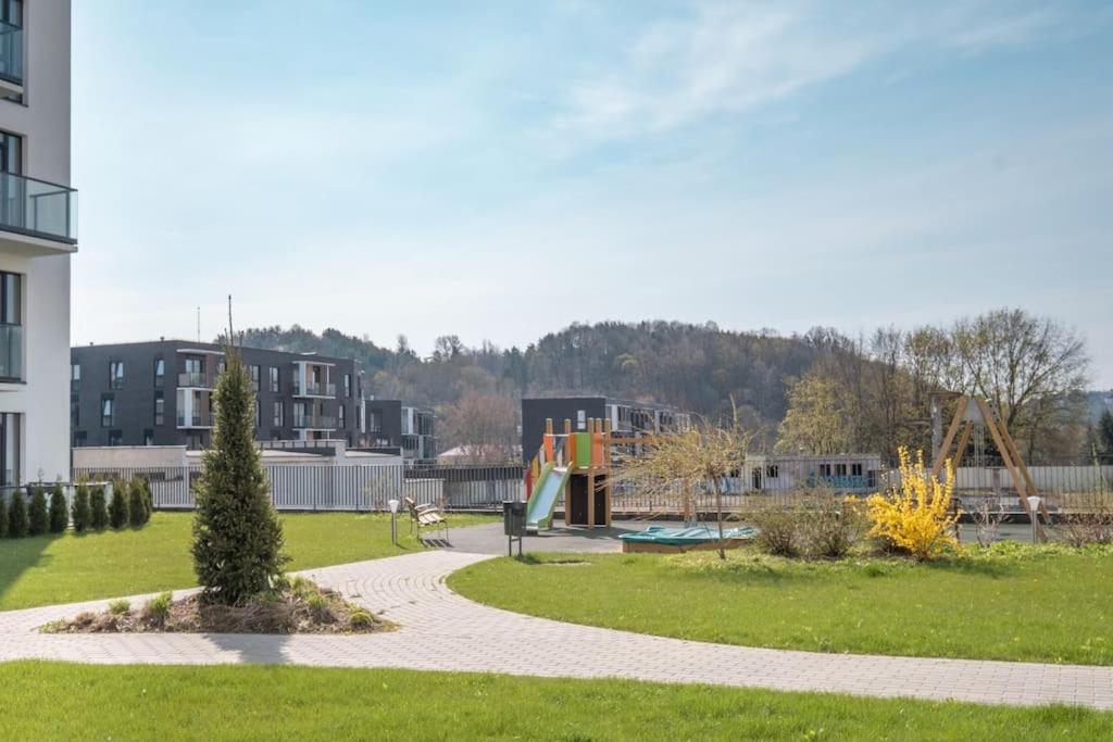Apartment with balcony and castle view by URBAN RENT - Chambres d’hôtes Vilnius