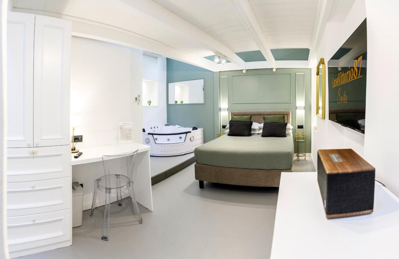 Chambre Lit King-Size avec Baignoire Spa