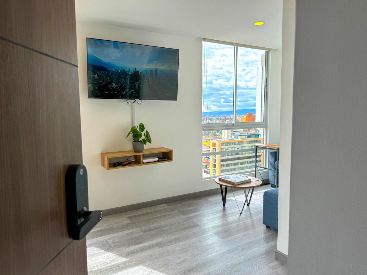 ApartaSuite con la mejor vista en Centro Internacional Bogotá - B&B