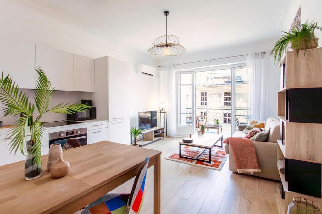 L53 1BR Hotel des Postes, Place Massena Terrace & AC - Ferienwohnung Nizza