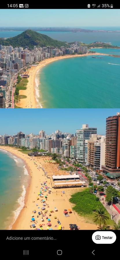 Praia da costa de frente para o mar Itapua - B&B Vila Velha