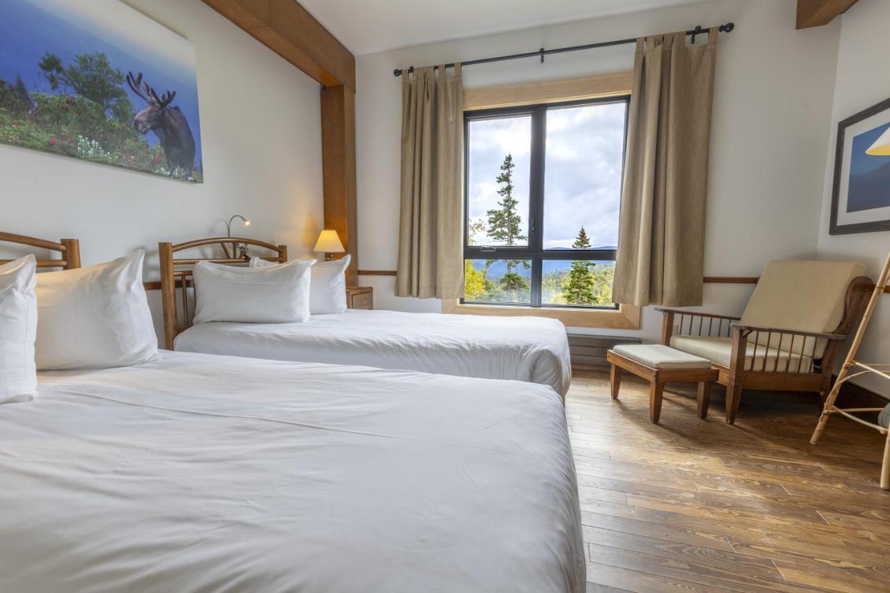 Doppel-/Zweibettzimmer mit Bergblick