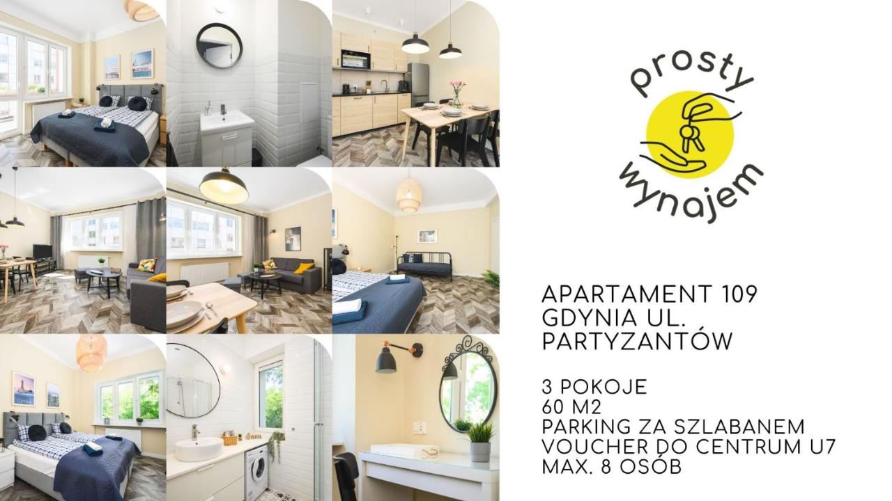 Apartament 109 w centrum Gdyni ProstyWynajem - B&B