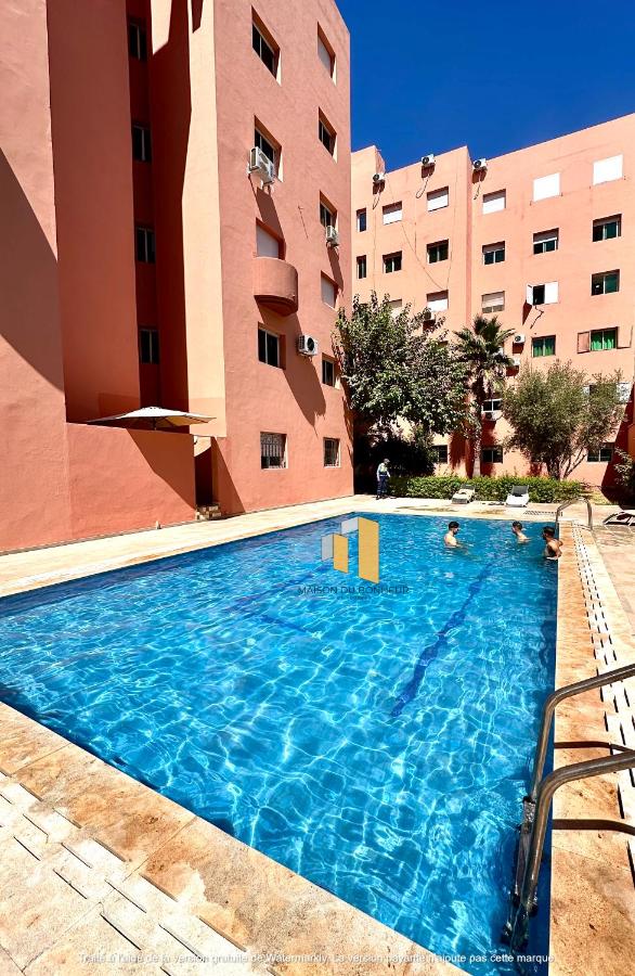 Appart F3 de luxe à Gueliz - 5 min de la gare - Piscine, WiFi, parking au coeur de Marrakech - Ferienwohnung Marrakesch